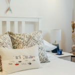 Cushions on the bed in 11 Sunday School Court