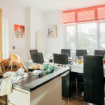 Kitchen and living area in 3 The Elms