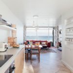 Open plan living space in 6 Barnaloft