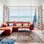 6 Barnaloft Living Room with sea views over Porthmeor beach