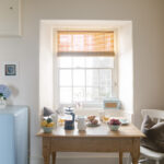 Kitchen dining table at Jamaica Terrace in Mousehole