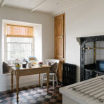 Kitchen Table at Jamaica Terrace in Mousehole