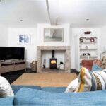 Quicks Cottage Living Room With Woodburner