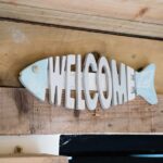 Trowan Garden Room Welcome Sign