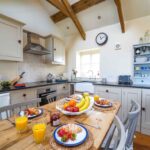 Higher Trowan Cottage Kitchen Area