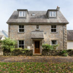 Oystercatcher front of house from footpath