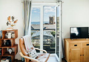 Views from 1 The Elms in St Ives with Easy Chair