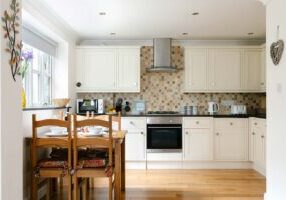 Kitchen and dining area in Lowenna, Penzance